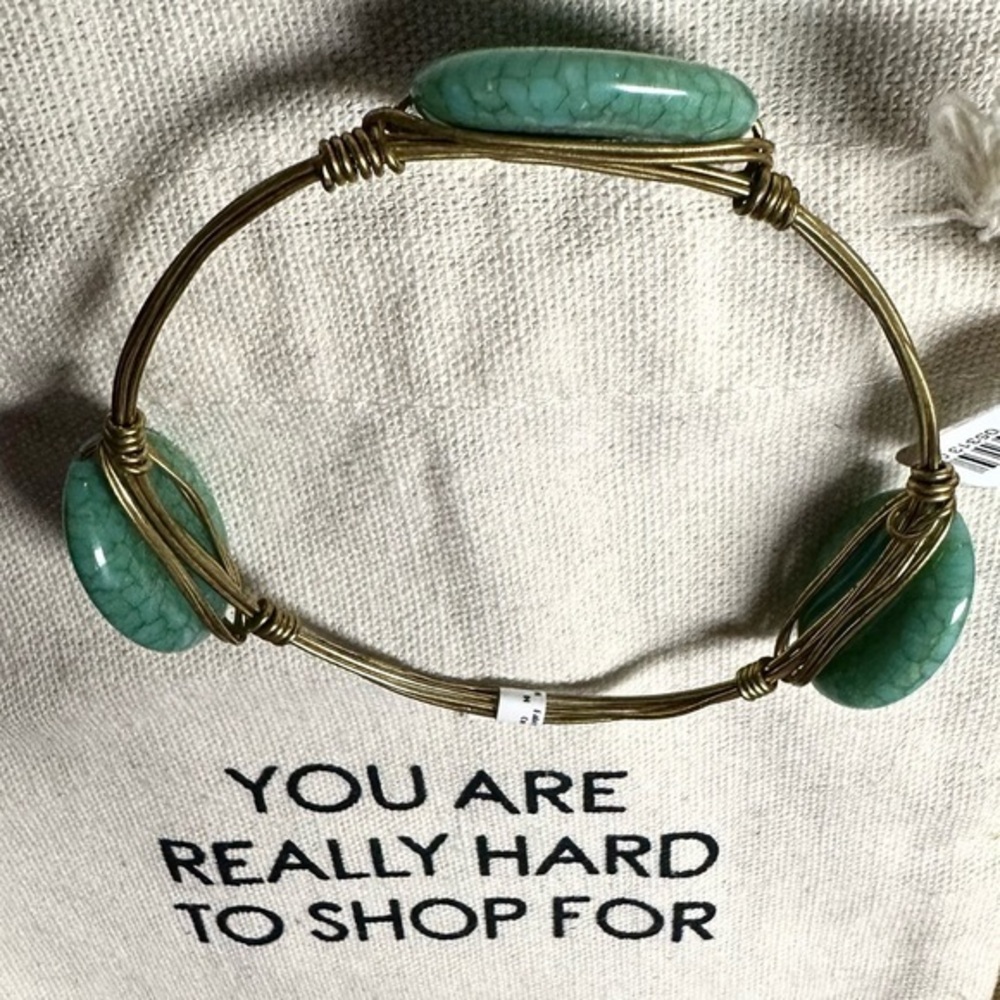 Altar’d State turquoise and gold bangle bag included NWT